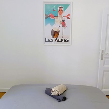 102 - Appart Renove Avec Grand Salon Et 1 Chambre - Tram Et Clinique Mutualiste A 1 Min Grenoble Exteriör bild